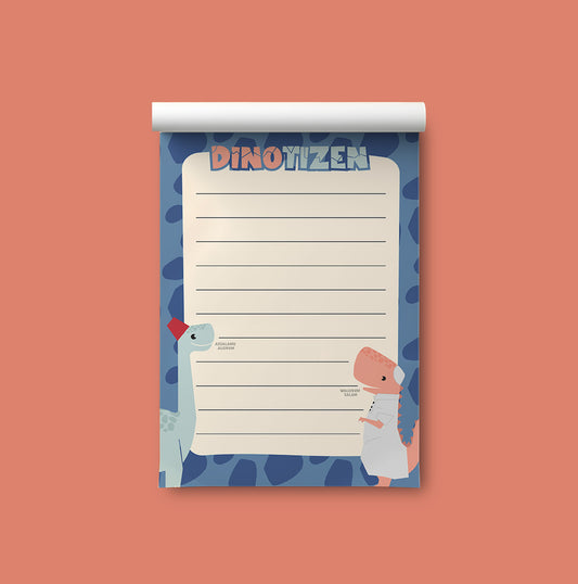 Notizblock "Dinotizen"